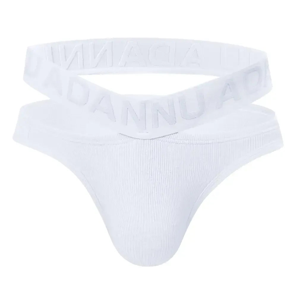 Adannu Adannu Men's Cotton Spandex Briefs with Enhanced Pouch Design