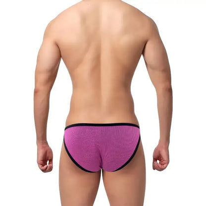 Adannu Adannu Men's Low Rise Bikini Briefs - Comfortable, Breathable, and Sexy Underwear