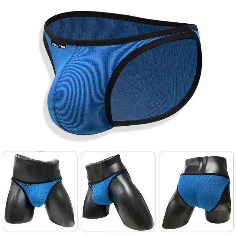 Adannu Adannu Men's Low Rise Bikini Briefs - Comfortable, Breathable, and Sexy Underwear