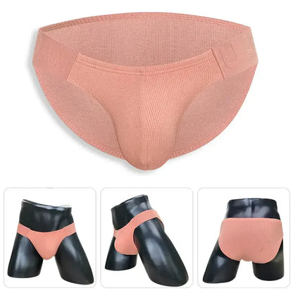 Adannu Adannu Men's Sexy Embossed Briefs - Classic Chinese Design