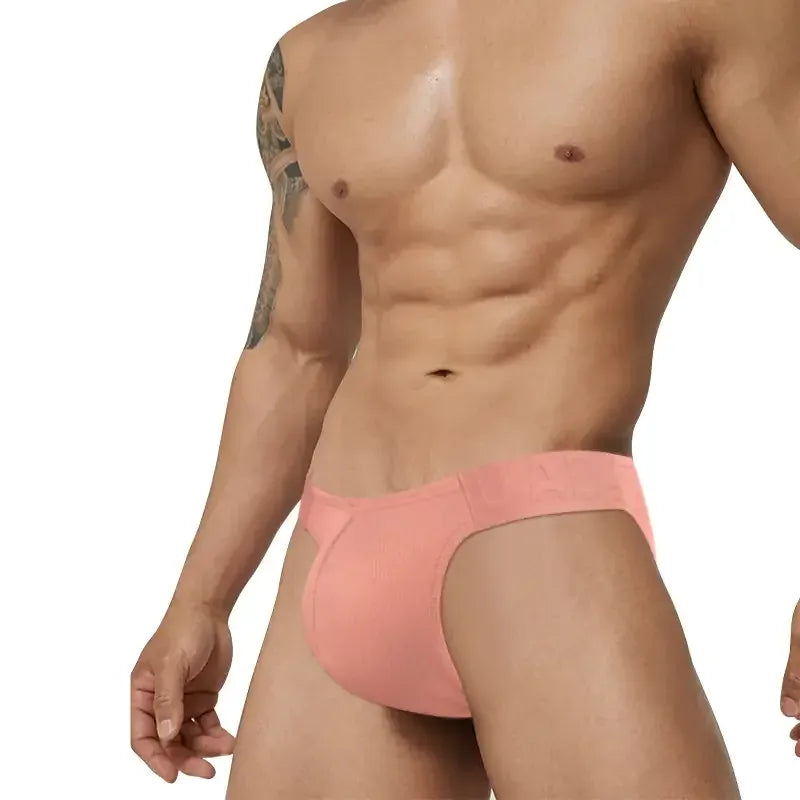 Adannu Adannu Men's Sexy Embossed Briefs - Classic Chinese Design