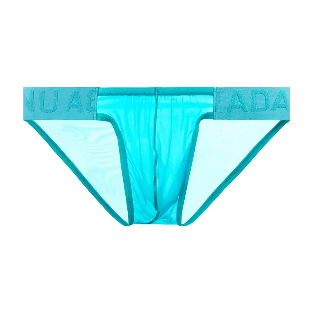 Adannu ADANNU Men's Sexy High-Cut Oxhorn Mesh Briefs