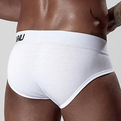 Adannu ADANNU Men's Sexy Low-Rise Brief | 95% Cotton | U-Pouch Seamless