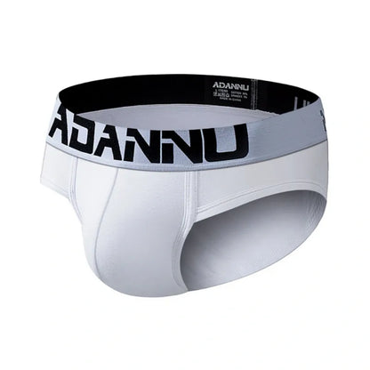 Adannu ADANNU Men's Sexy Low-Rise Brief | 95% Cotton | U-Pouch Seamless