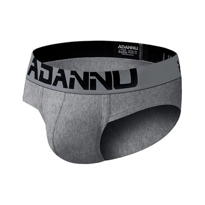 Adannu ADANNU Men's Sexy Low-Rise Brief | 95% Cotton | U-Pouch Seamless