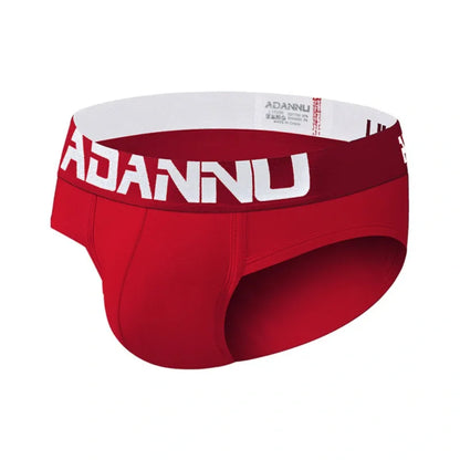 Adannu ADANNU Men's Sexy Low-Rise Brief | 95% Cotton | U-Pouch Seamless