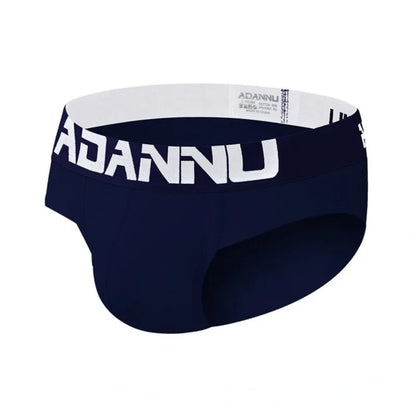 Adannu ADANNU Men's Sexy Low-Rise Brief | 95% Cotton | U-Pouch Seamless