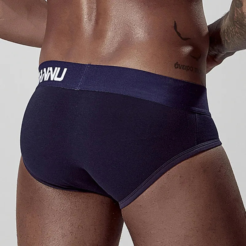 Adannu ADANNU Men's Sexy Low-Rise Brief | 95% Cotton | U-Pouch Seamless