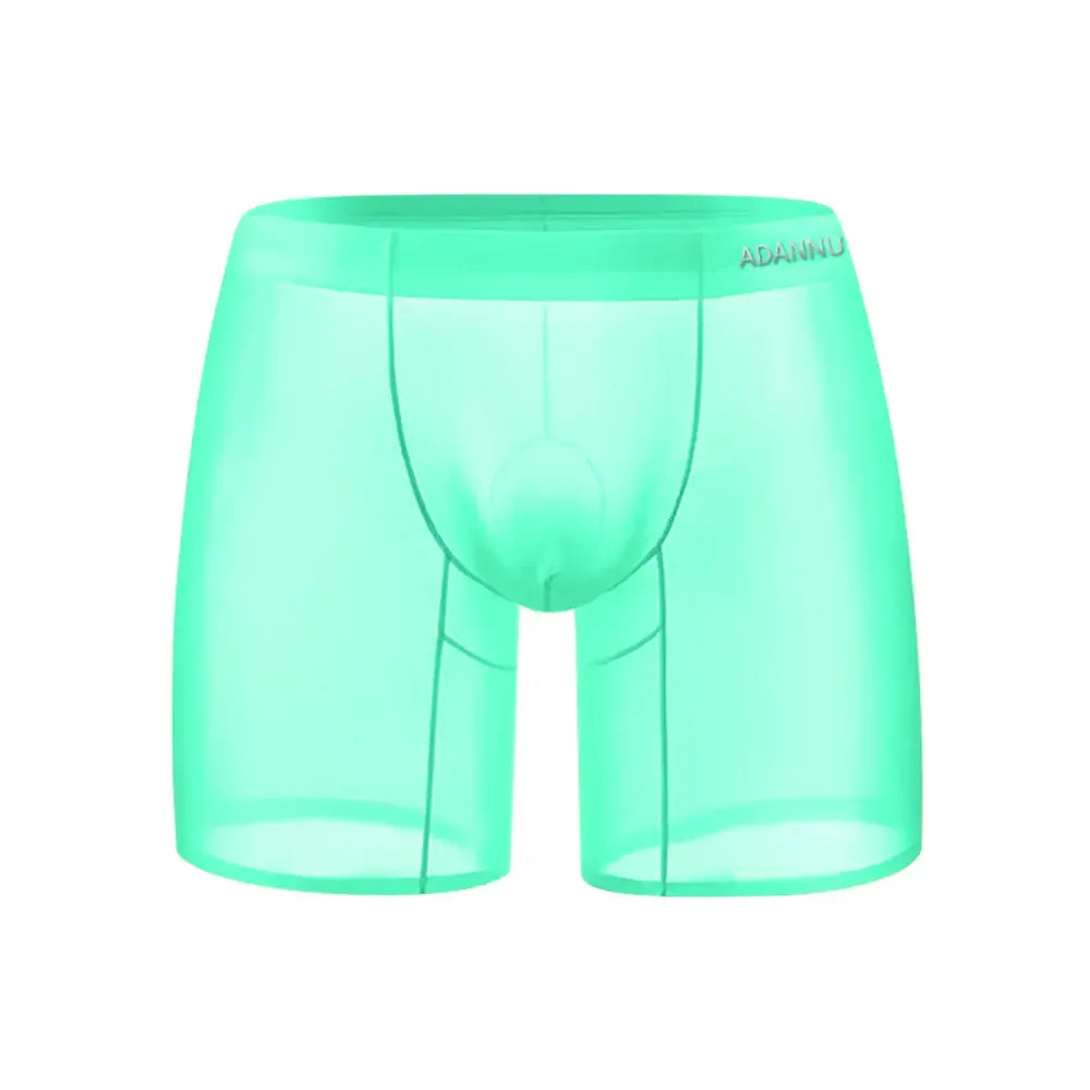 Adannu Adannu Men's Sexy Micro-Elastic Mesh Boxer Shorts