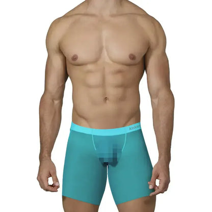Adannu Adannu Men's Sexy Micro-Elastic Mesh Boxer Shorts