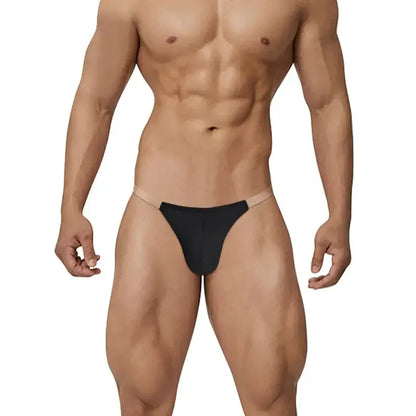 Adannu Adannu Men's U-Shaped Low Waist Briefs in Modal - Transparent Waistband for a Stylish Innerwear Experience