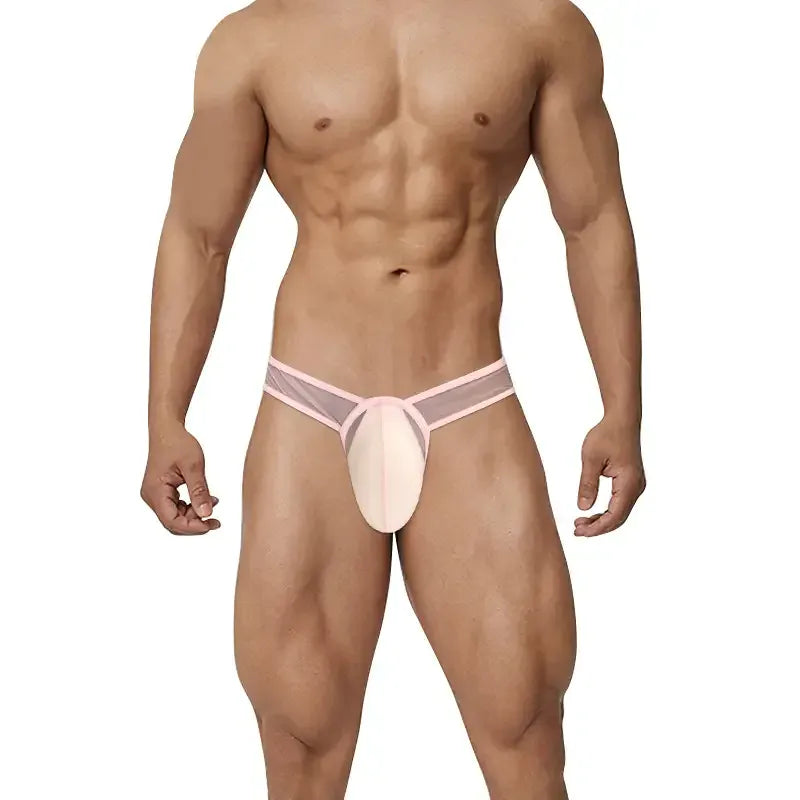Adannu ADANNU Men's Ultra-Thin 0.01mm Mesh Briefs - Sexy, Micro-Elastic & Soft Fit