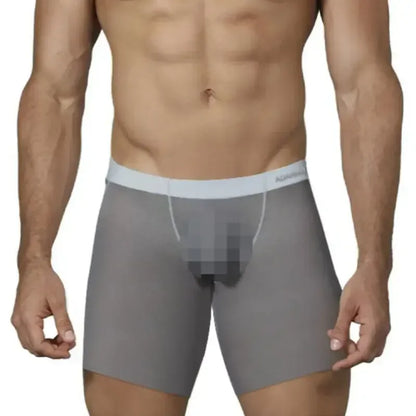Adannu Adannu Transparent Sports Long Rod Boxer Shorts