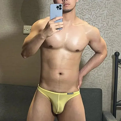 Adannu Adannu Ultra-Thin Transparent Bikini Briefs for Men – Sexy and Stylish