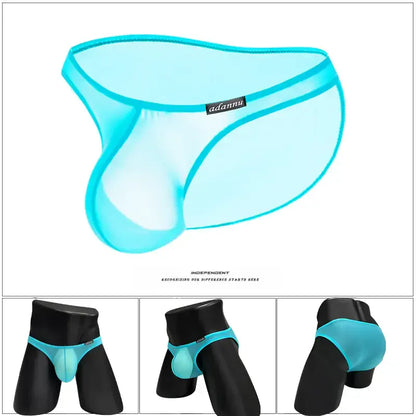 Adannu Adannu Ultra-Thin Transparent Bikini Briefs for Men – Sexy and Stylish