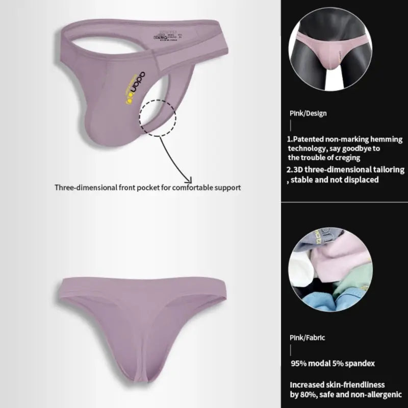 Adannu Bikini Brief Men's Modal Bikini Brief – Ultra-Soft No-Mark Low-Rise Underwear | Undies for Men