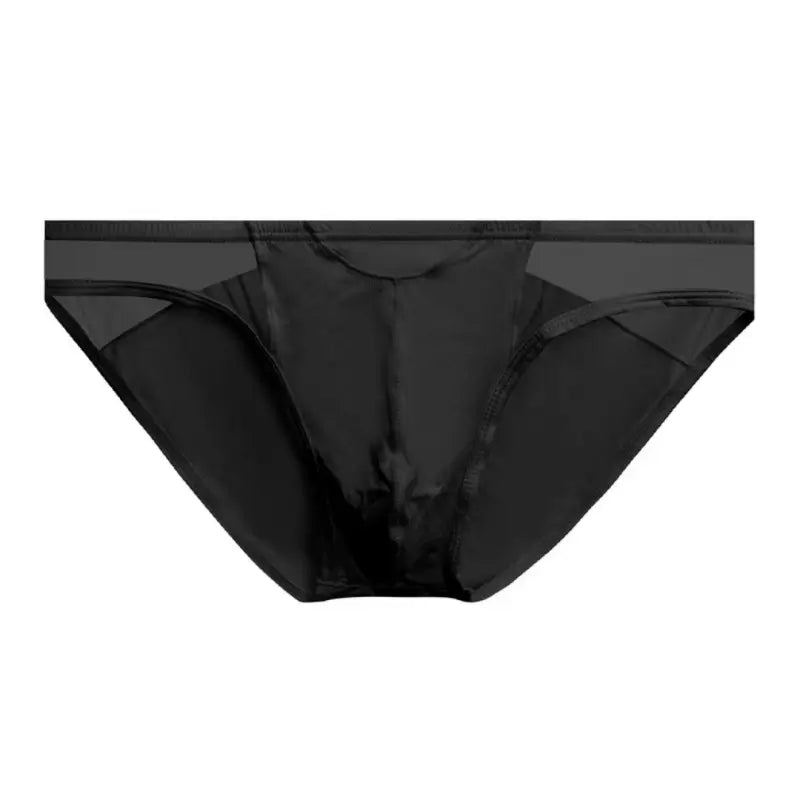 Adannu Briefs Men's 3-Panel Splice Brief | Low Rise | Skin-Friendly | Sexy Party Underwear
