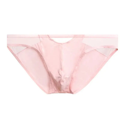 Adannu Briefs Men's 3-Panel Splice Brief | Low Rise | Skin-Friendly | Sexy Party Underwear