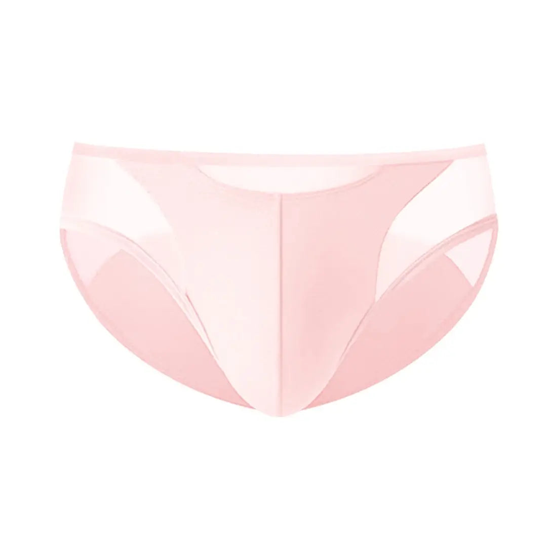 Adannu Briefs Men's 3-Panel Splice Brief | Low Rise | Skin-Friendly | Sexy Party Underwear