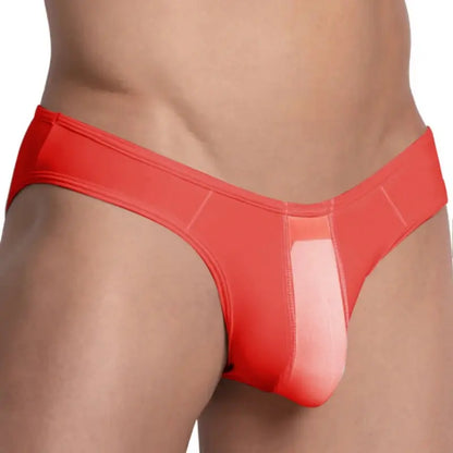 Adannu Briefs Men's Mesh Splice Modal Mesh Brief