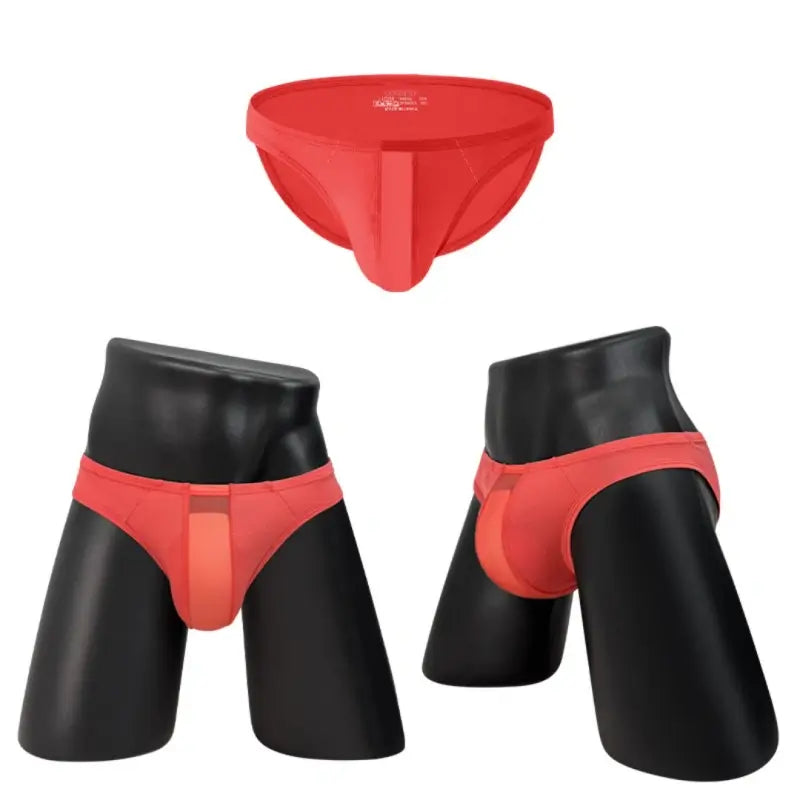 Adannu Briefs Men's Mesh Splice Modal Mesh Brief