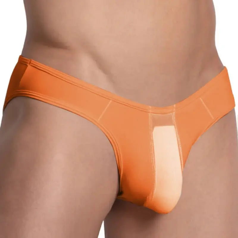 Adannu Briefs Men's Mesh Splice Modal Mesh Brief