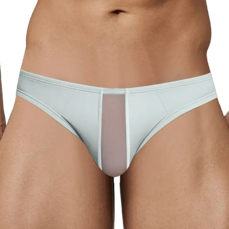 Adannu Briefs Men's Mesh Splice Modal Mesh Brief