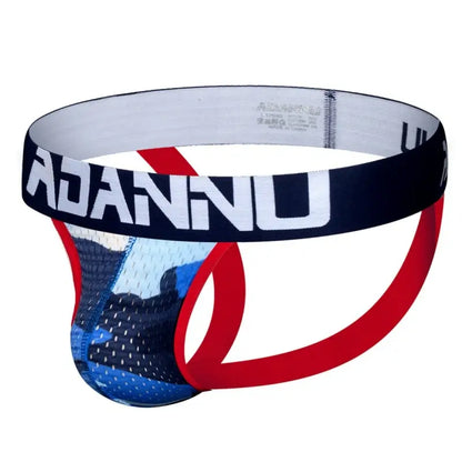 Adannu Jockstrap Men's Jockstrap - Camo U-Pouch Breathable Mesh