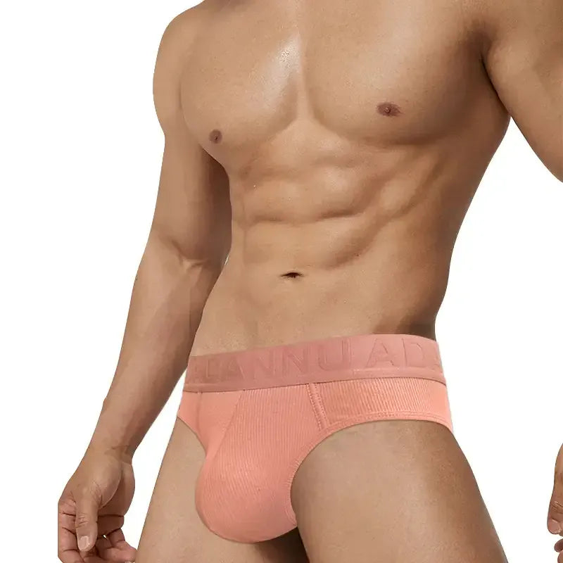 Adannu Men's Low Rise Briefs - Sexy Sculpted Pouch Underwear