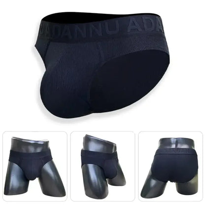 Adannu Men's Low Rise Briefs - Sexy Sculpted Pouch Underwear