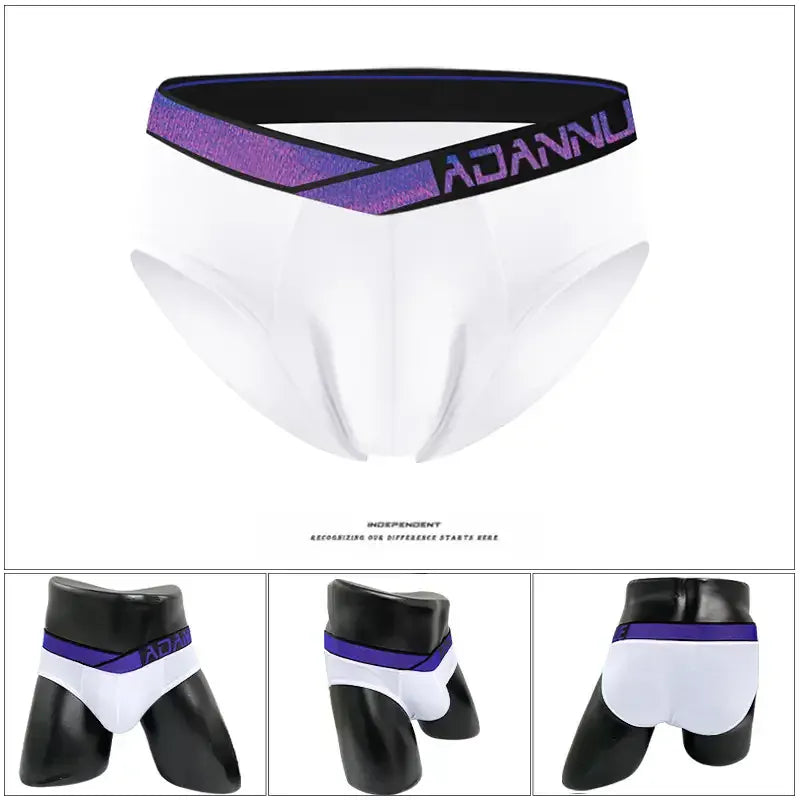 Adannu Men's Underwear Sexy Briefs - Low Waist Modal Blend Comfort Fit | Undies for Men