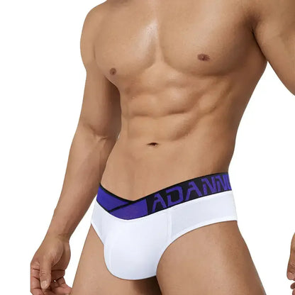 Adannu Men's Underwear Sexy Briefs - Low Waist Modal Blend Comfort Fit | Undies for Men