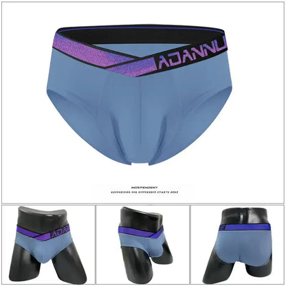 Adannu Men's Underwear Sexy Briefs - Low Waist Modal Blend Comfort Fit | Undies for Men