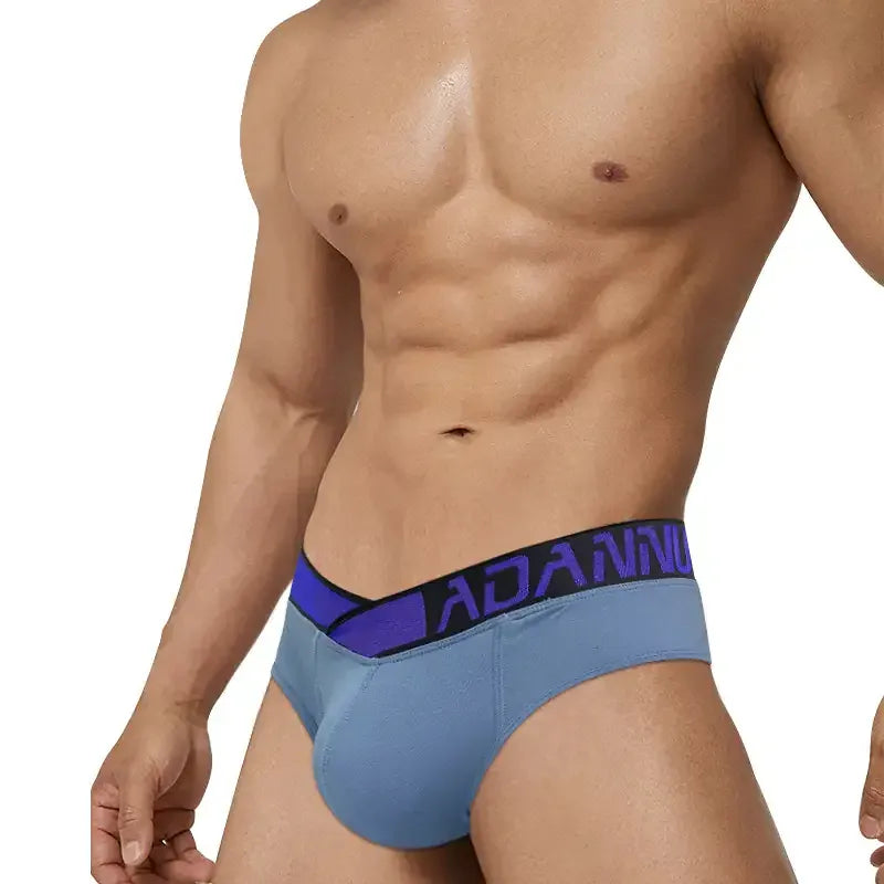 Adannu Men's Underwear Sexy Briefs - Low Waist Modal Blend Comfort Fit | Undies for Men