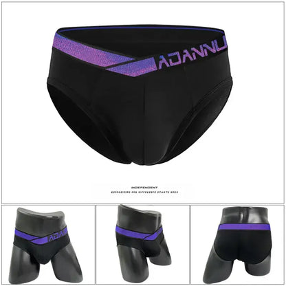 Adannu Men's Underwear Sexy Briefs - Low Waist Modal Blend Comfort Fit | Undies for Men