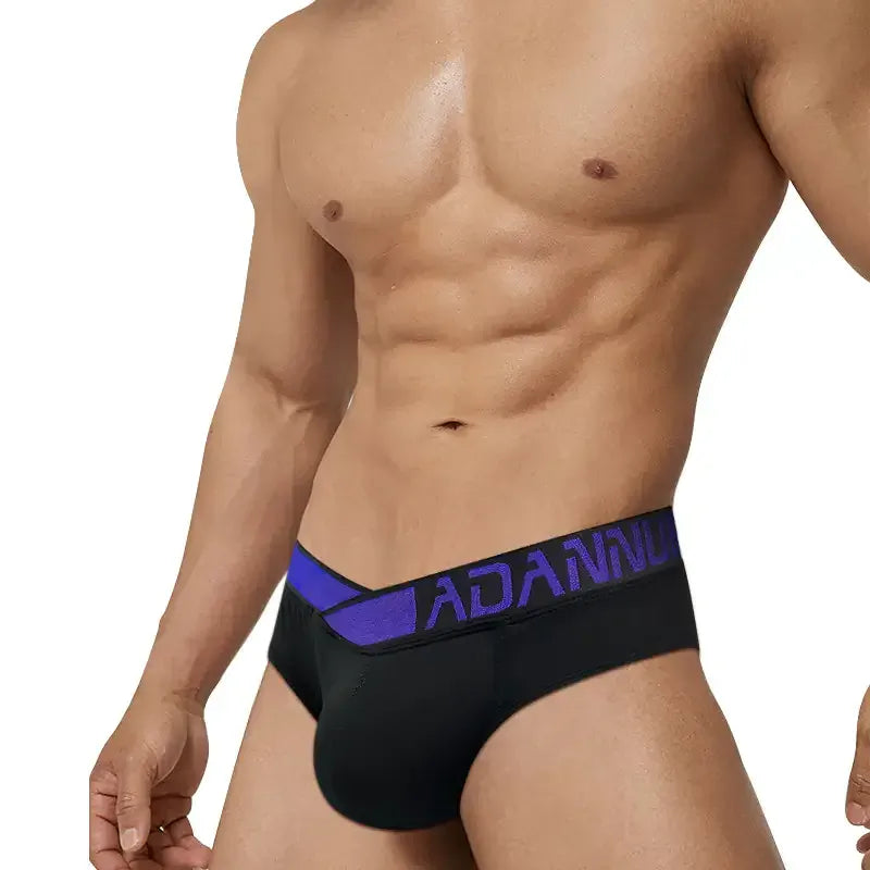 Adannu Men's Underwear Sexy Briefs - Low Waist Modal Blend Comfort Fit | Undies for Men