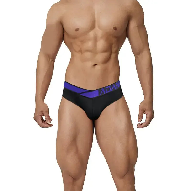 Adannu Men's Underwear Sexy Briefs - Low Waist Modal Blend Comfort Fit | Undies for Men