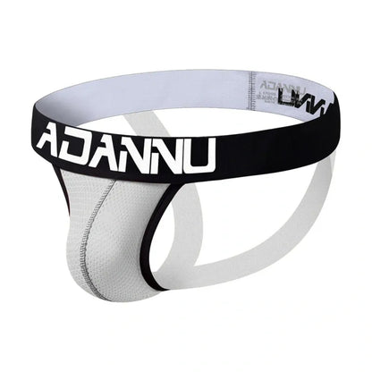 Adannu Underwear ADANNU Men's Sexy Jockstrap AD139 | Mesh Breathable Low-Rise