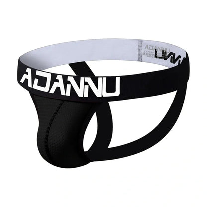 Adannu Underwear ADANNU Men's Sexy Jockstrap AD139 | Mesh Breathable Low-Rise