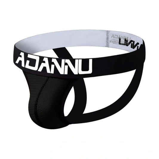 Adannu Underwear ADANNU Men's Sexy Jockstrap AD139 | Mesh Breathable Low-Rise