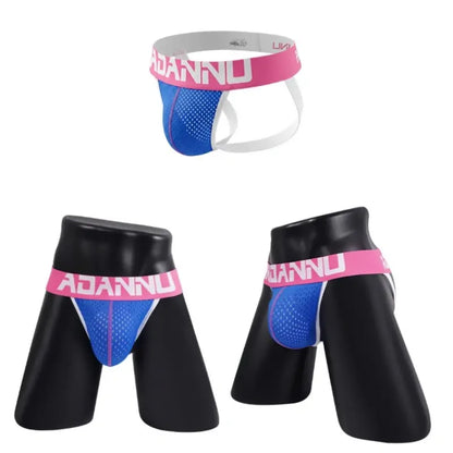 Adannu Underwear Men's Mesh Jockstrap AD154