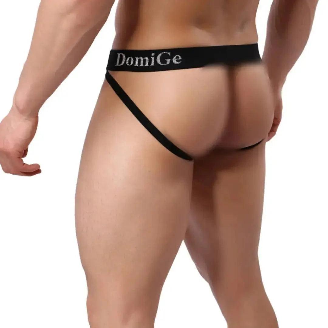 Bold Men's Cotton-Lycra Jockstrap with 3D Shield Cut and W-Shape Allure Male Underwear - His Inwear