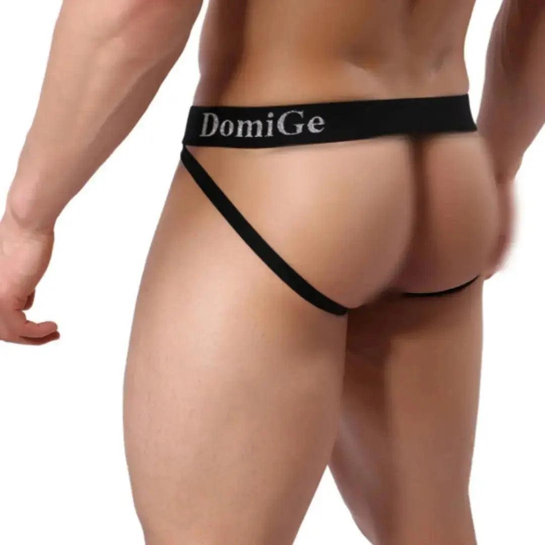 Bold Men's Cotton-Lycra Jockstrap with 3D Shield Cut and W-Shape Allure Male Underwear - His Inwear