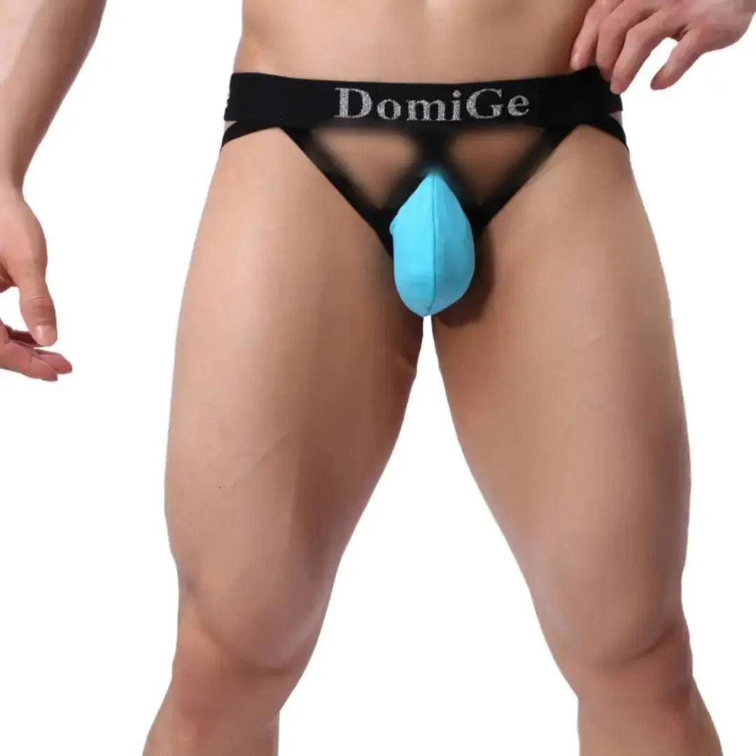 Bold Men's Cotton-Lycra Jockstrap with 3D Shield Cut and W-Shape Allure Male Underwear - His Inwear