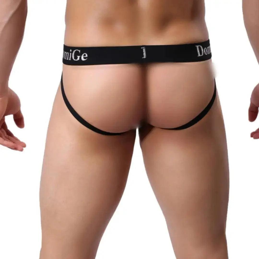 Bold Men's Cotton-Lycra Jockstrap with 3D Shield Cut and W-Shape Allure Male Underwear - His Inwear