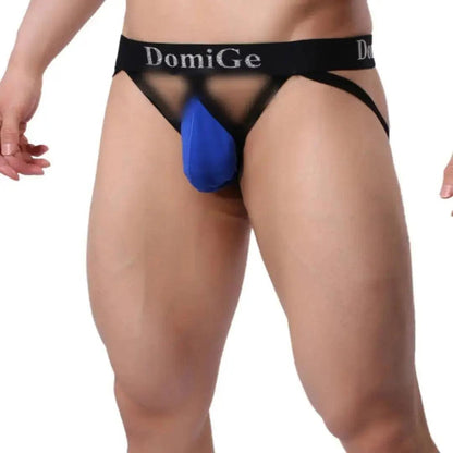 Bold Men's Cotton-Lycra Jockstrap with 3D Shield Cut and W-Shape Allure Male Underwear - His Inwear