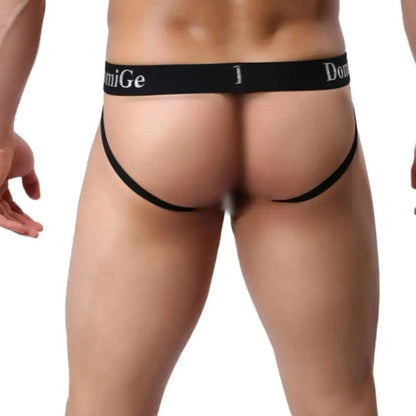 Bold Men's Cotton-Lycra Jockstrap with 3D Shield Cut and W-Shape Allure Male Underwear - His Inwear