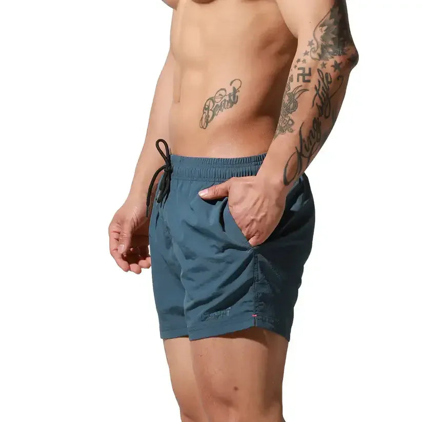 Desmiit Desmiit Men's 2024 New Arrival Stylish & Relaxed Beach Shorts