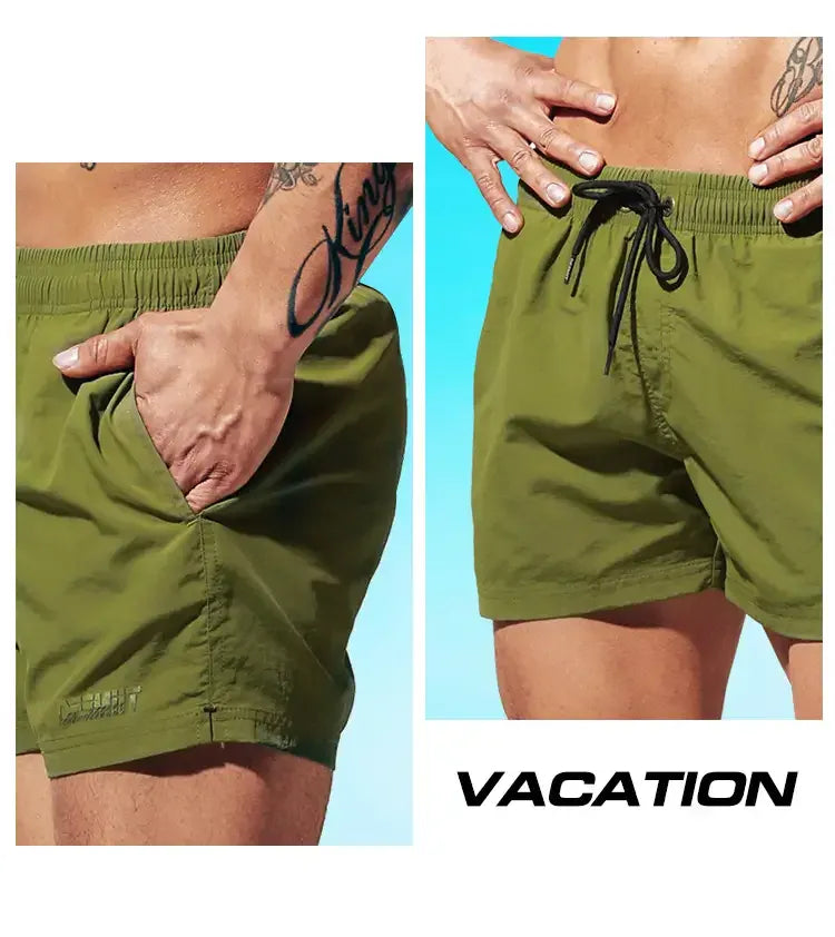 Desmiit Desmiit Men's 2024 New Arrival Stylish & Relaxed Beach Shorts