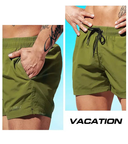 Desmiit Desmiit Men's 2024 New Arrival Stylish & Relaxed Beach Shorts